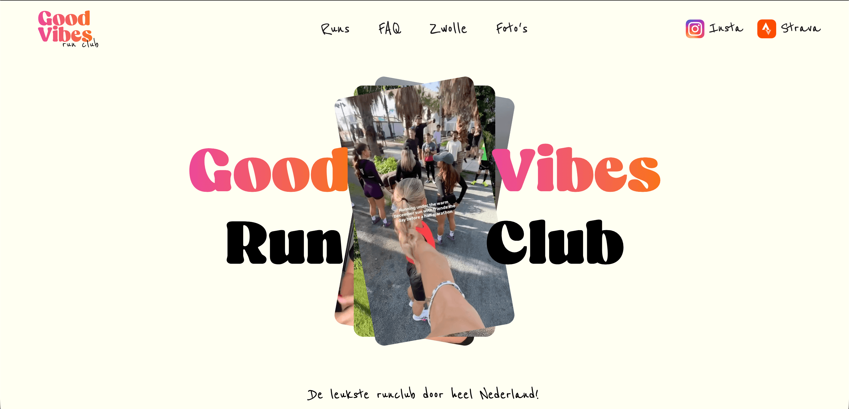 Screenshot: Good Vibes Runclub